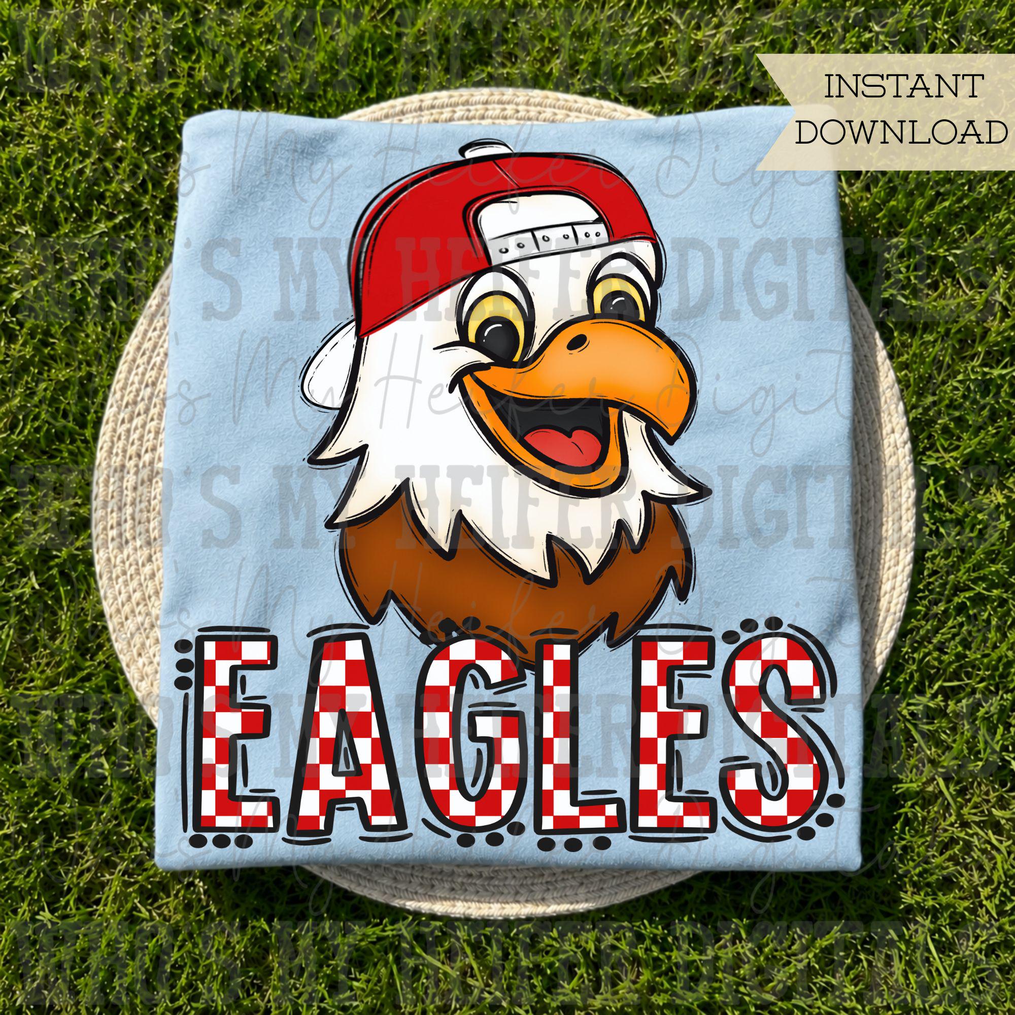 Eagles Shirts Red and Blue - Etsy