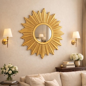 Sun Convex Mirror - Etsy