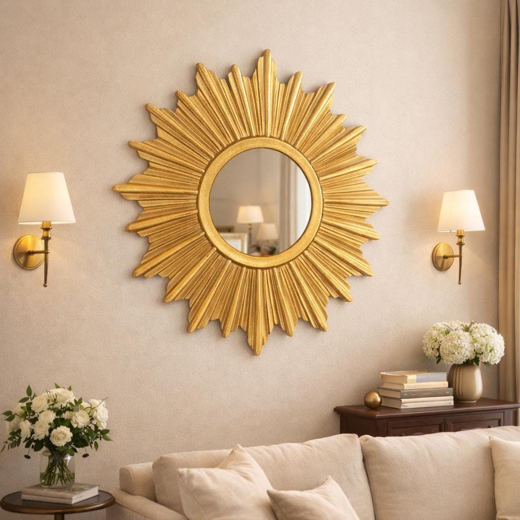 Sun Convex Mirror - Etsy