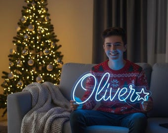 Custom Name Neon Sign for Teens – Personalized LED Room Decor | Fast Shipping to USA | DDP Included