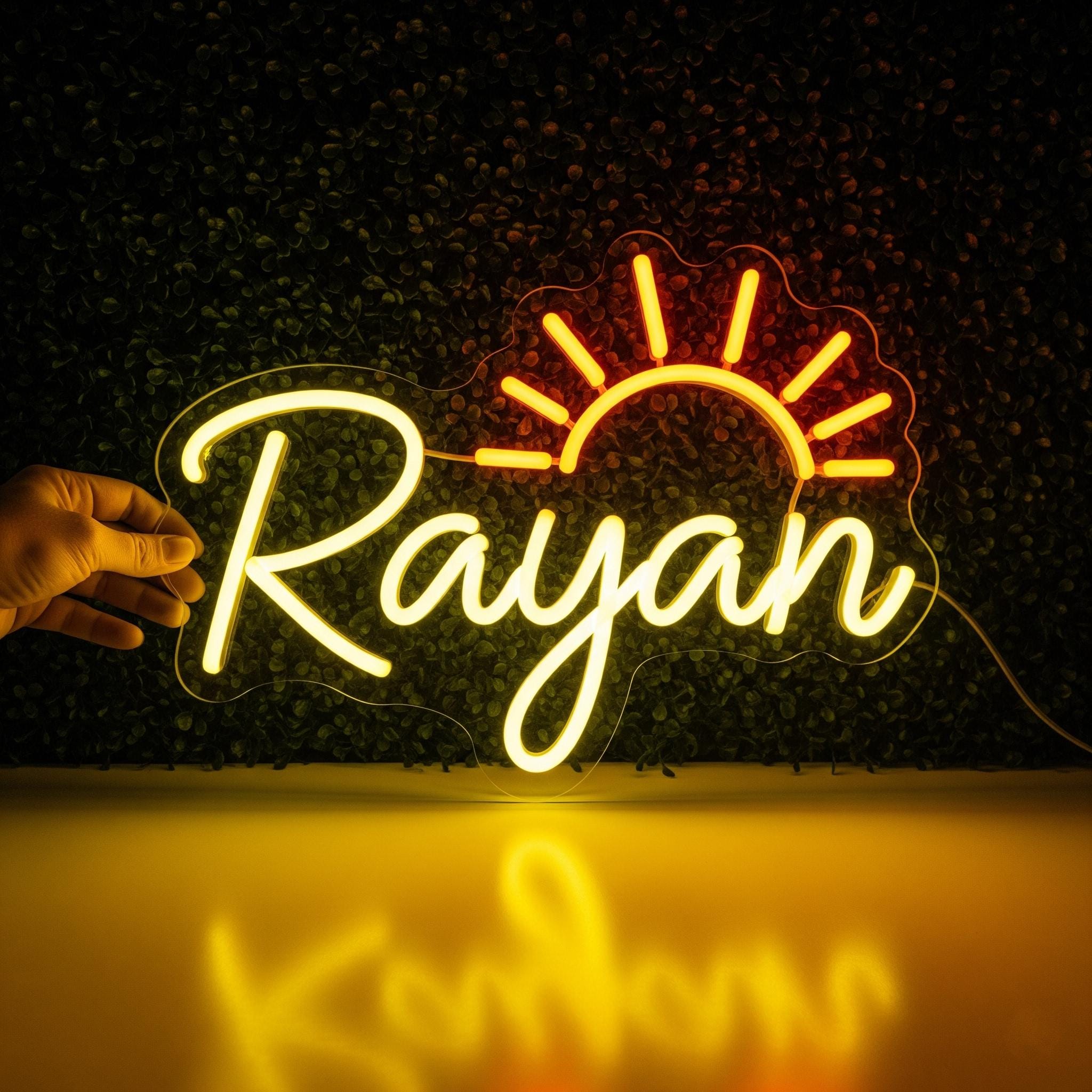 Personalized neon sign for kids nursery room, custom neon sign kids room, Baby name LED sigm, Nursery wall decor, gift for kids, boy's gift