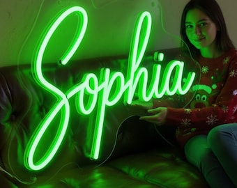 Custom Name Neon Sign Personalized LED Wall Decor for Bedroom or Gifts | Fast Shipping USA