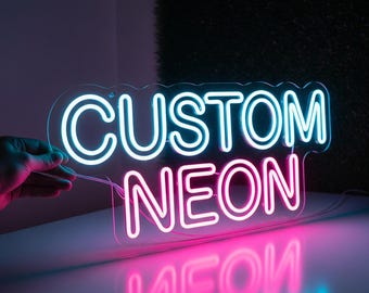 Personalized Neon Sign | Custom Neon Sign | Neon Sign | LED Neon Sign | Wedding Neon Sign | Wall Decor | Home Decor | Room Decor | Neon Art