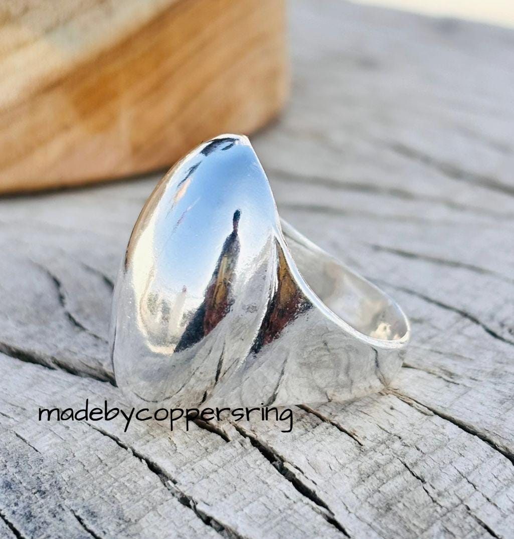 SV950 ビッグシルバーボールリング｜12号｜ハンドメイド Silver ball bubble ring - Etsy 日本