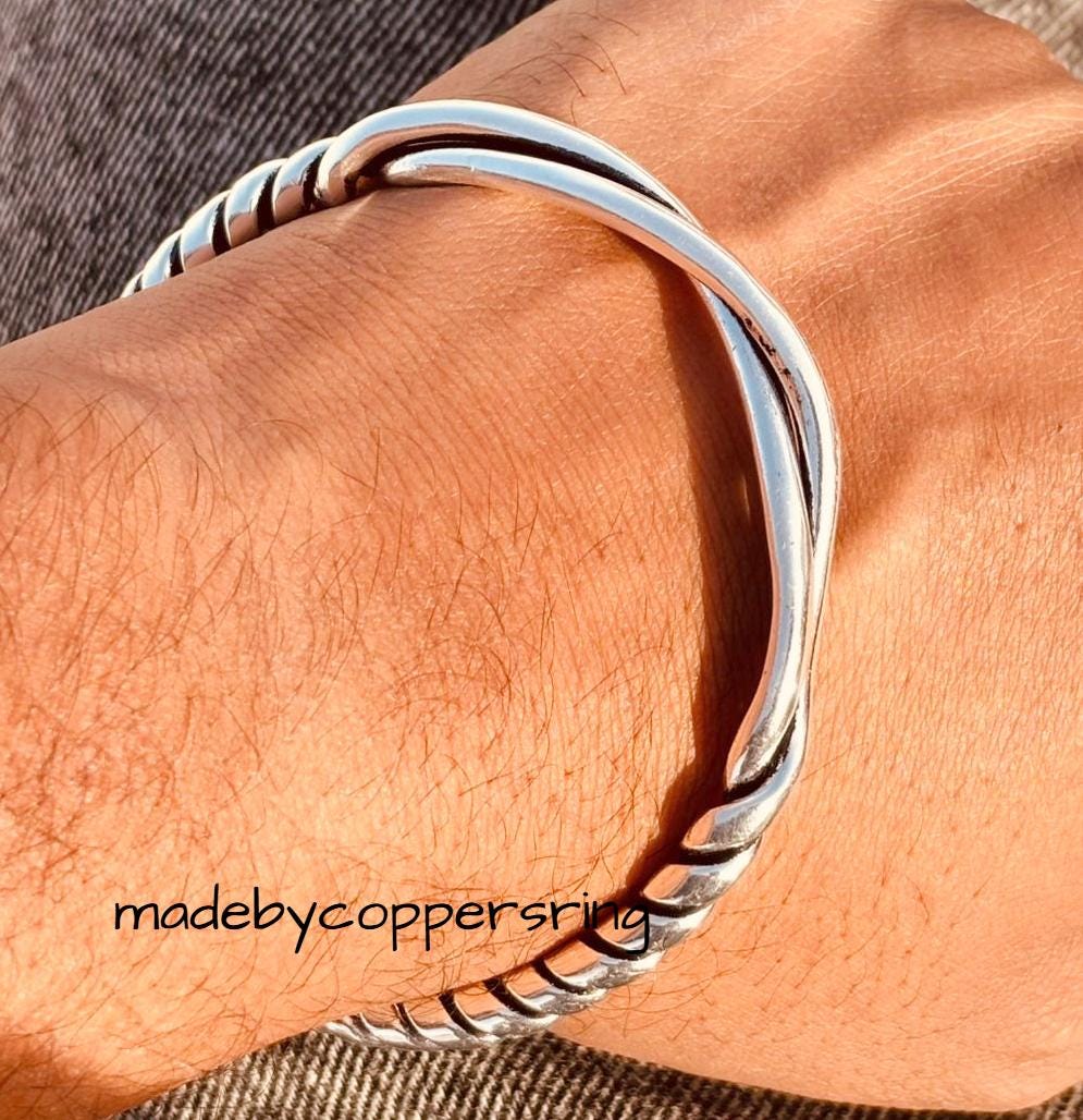 Treasure Bay Solid 925 Sterling Drehmoment Armreif 29.2GRS Armreif