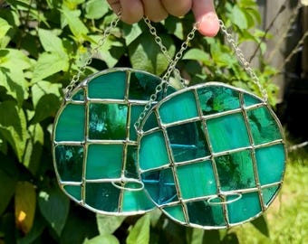 Stained Glass Air Plant Holder