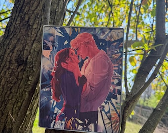 The Shatter Me series (Shatter Me, Unravel Me, Ignite Me, Restore Me, Defy Me, Imagine Me)- custom digitally sprayed edges set