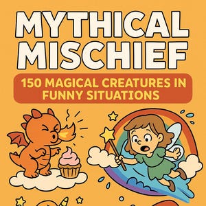 Mythical Mischief – 150 Magical Creatures in Funny Situations