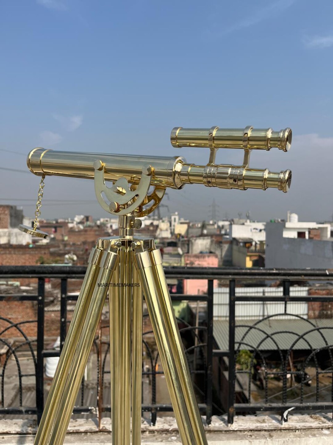 Longuevue pour télescope en laiton de style vintage avec trépied, 18 — free download