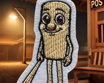 Tung Tung Tung Sahur- Italian Brainrot Embroidered patch Iron-on