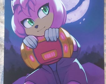 Moonlit Rose Print 11x17