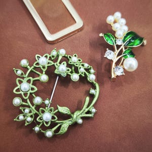 Brooch, flower brooch, birthday gift