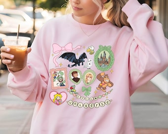 Epic Universe Sweatshirt, Orlando Park Epic Universe Hoodie, Coquette Bow Mario Sweatshirt, How To Train Your Dragon Sweat, Magic Kingdom