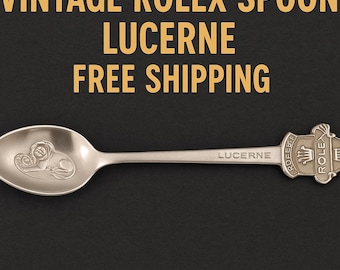 Vintage Rolex Bucherer of Switzerland Collectible Spoon – CB 6,9 M