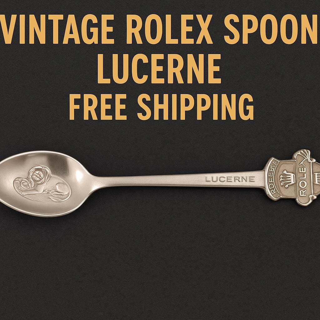 Rolex Lucerne Spoon - Etsy