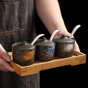 Ceramic Spice Jars