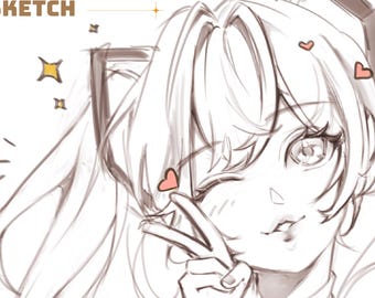 OC Commission Art | Custom character portrait, anime illustration, Pfp