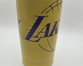 Lakers 20oz Custom Powder Coated Tumbler