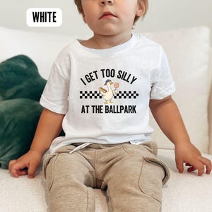 Silly Baseball Bro Sis Shirt, Funny Goose Tee, Toddler Baseball Fan Gift, Brother Sister Matching Tshirt, Baseball Gameday Tee, Snacks Lover image 13