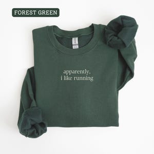 Koszulka „Approval I Like Running”, prezent na maraton, minimalistyczna bluza do biegania, wygodna koszulka do biegania w kolorach, prezent dla biegaczy, lekkoatletyka zdjęcie 16