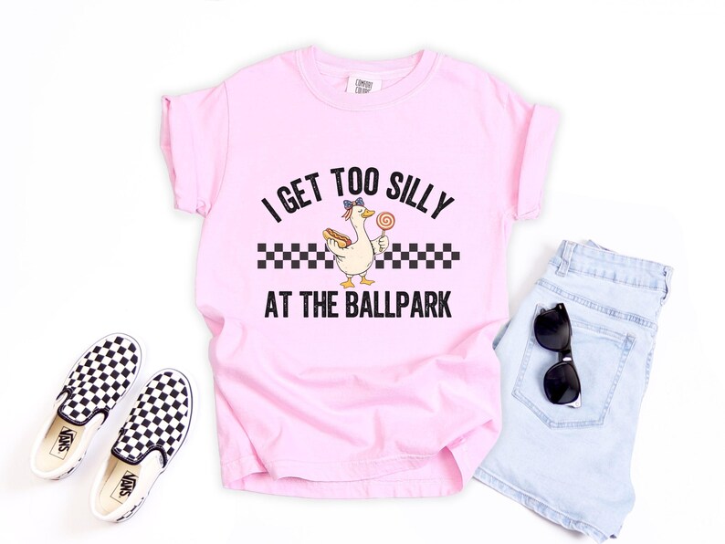 Silly Baseball Bro Sis Shirt, Funny Goose Tee, Toddler Baseball Fan Gift, Brother Sister Matching Tshirt, Baseball Gameday Tee, Snacks Lover image 19