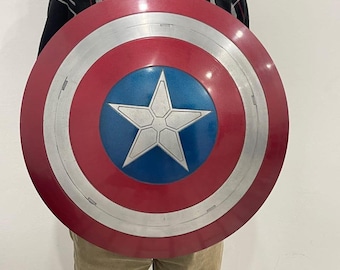 Captain America Shield | Battle-Damaged Metal Prop Replica