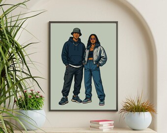 ヴィンテージ風の 1980 年代 / 90 年代ヒップホップ カルチャー