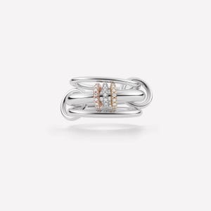 925 Solid Silver Three Eternity Small Band Ring, Three Plain Band Stacking Ring For Wedding Jewlery, Handmade Spinelli Kilcollin Women Ring
