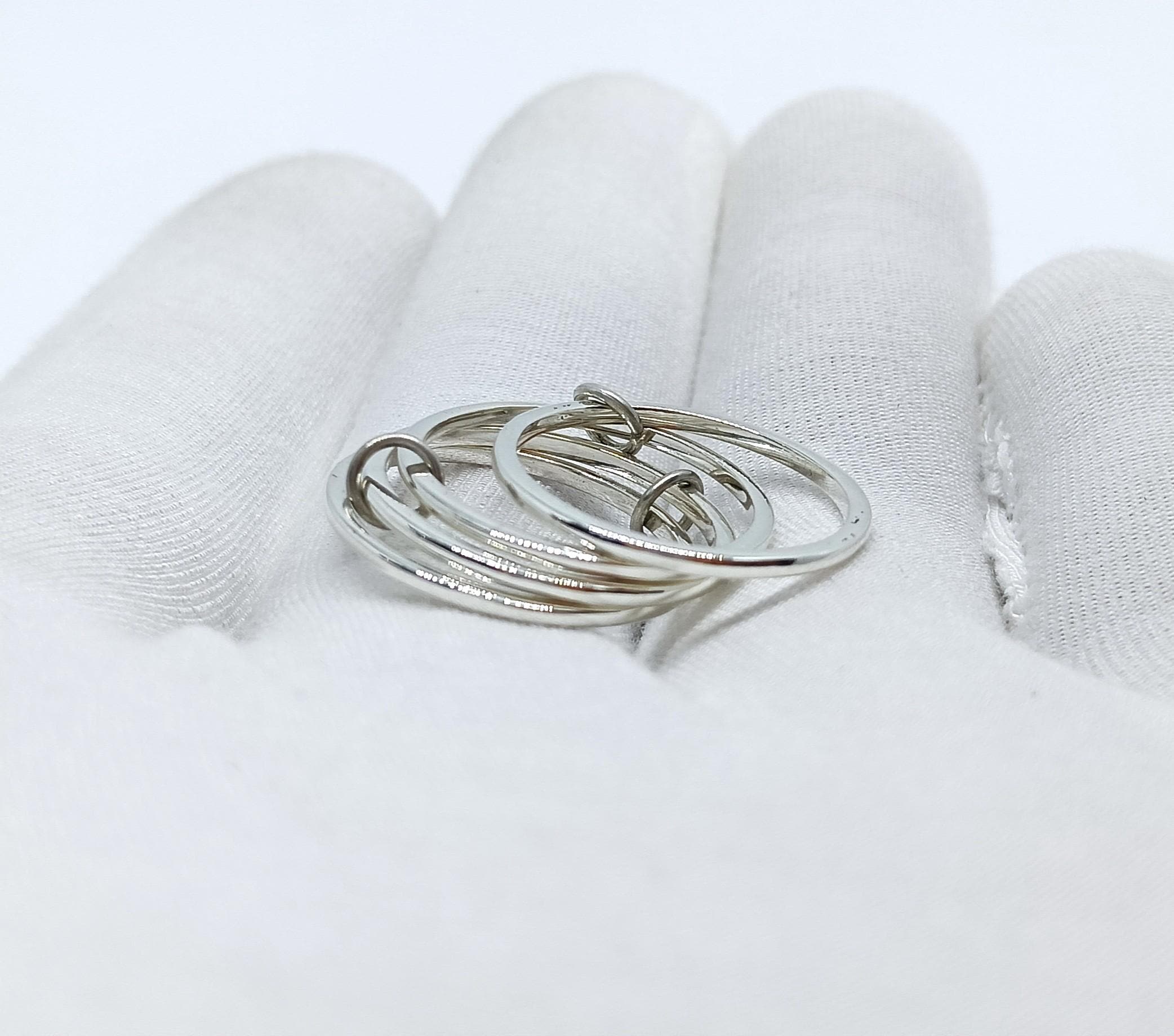 SPINELLI KILCOLLIN Ring, 18k Gold Plated Handmade Solid Silver