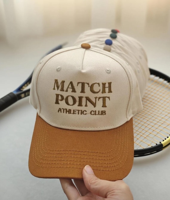 Custom Tennis Hat, Personalized Embroidered Dad Cap, Athletic Club Baseball Cap, Vintage Tennis Team Gift, Workout Sports Cap for Men Women