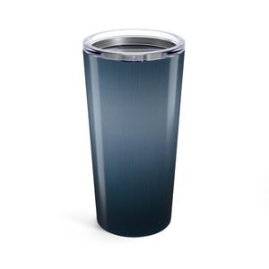 Isolierter metalic blauer Edelstahlbecher, 20 Unzen Reisebecher, perfekt für heiße oder kalte Getränke, tolles Geschenk für Kaffeeliebhaber, Wasserflasche