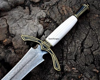 Handmade Viking Sword, Handcrafted Authentic Norse sword, Damascus Steel Sword Nordic Sword, Gift for him, Halloween gift, Christmas gift