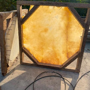 Premium Bison Hide for Shaman Drum Making | Natural Buffalo Skin | Raw Drum Hide | Native American Drum Supplies | Handmade Drum Kit Leather