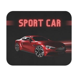 Racing Car Mouse Pad - XXL Non-Slip Gaming Mousepad for PC Gamers & Car Lovers - Perfect for Office/Gaming Setup - Unique Gift for Men/Teens