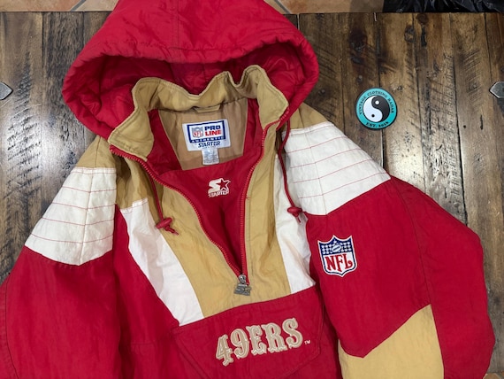 49ERS NFL STARTER SF USA製 80年代～ Men Vintage VTG San Francisco SF 49ers Starter Authentic Pro Line