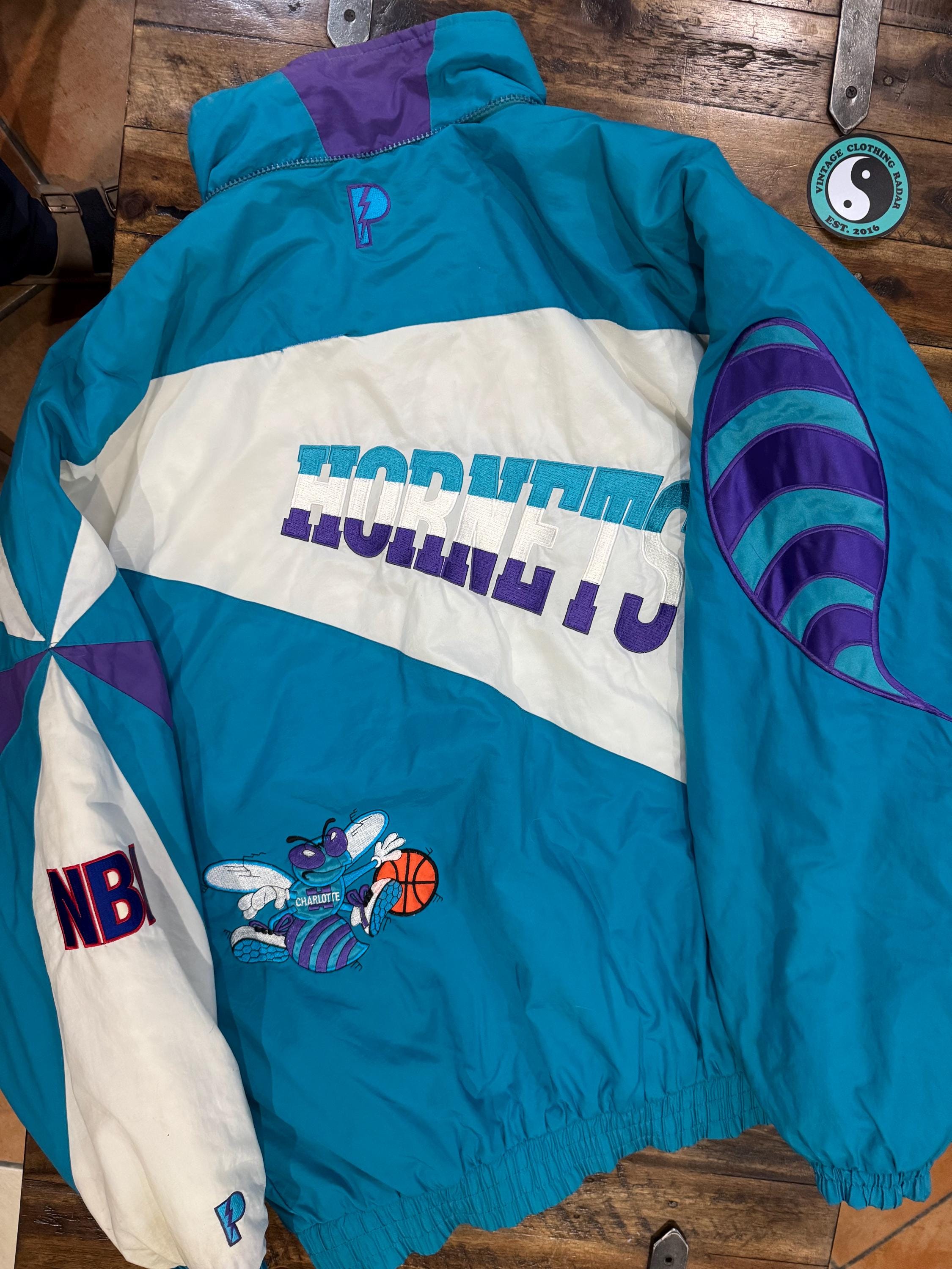 Charlotte Hornets Starter Jacket Xxl - Etsy