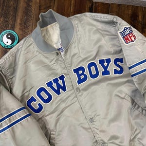 Vintage 1990s Dallas Cowboys Starter Pouch Jacket Large - Etsy