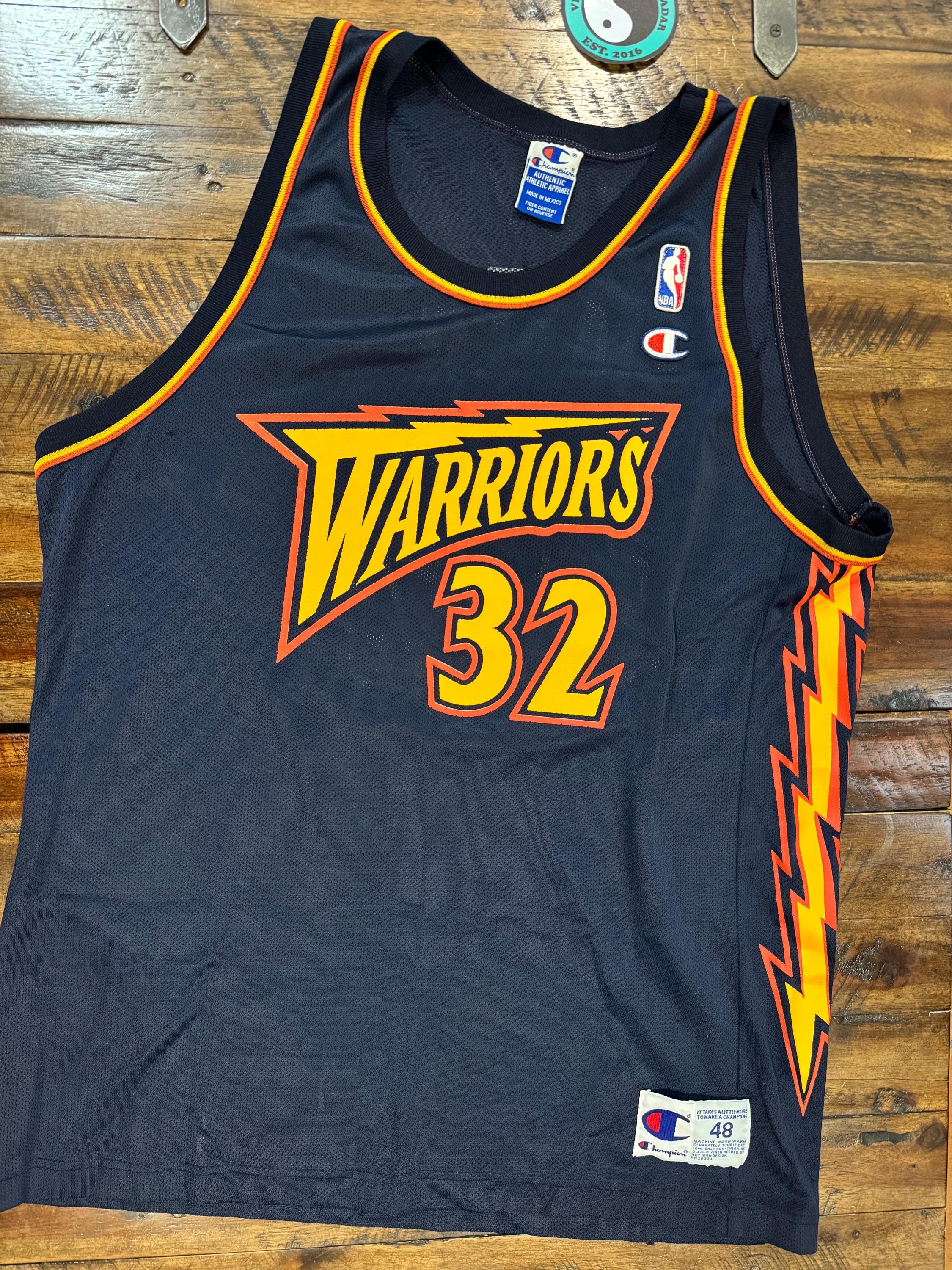 Vintage 90s Golden State Warriors Supervillains Champion Jersey - Etsy