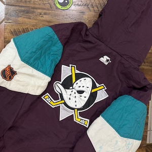 Mighty Ducks Jacket Vintage Xl - Etsy