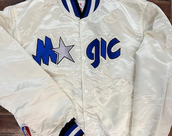 Orlando Magic Vintage 90s Starter Satin Bomber Jacket - NBA