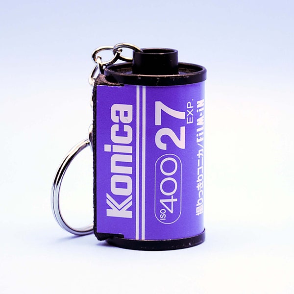 Konica 400 Film Roll Keychain