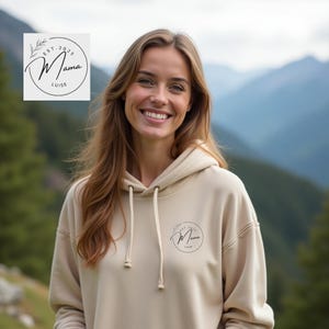 Personalized mom hoodie with kids&#39; names | Mom shirt with kids&#39; names | Shirt with kids&#39; names for mom