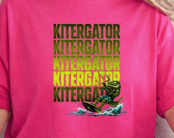 KITERGator Gator Girl Kiteboard T-Shirt