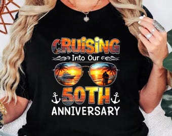 Vintage Kreuzen in unserem 50-jährigen Jubiläums-T-Shirt