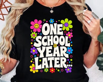 Lehrer-T-Shirt für ein Schuljahr später