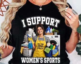Ich unterstütze Frauen Sport-Shirt, lustiges offensives sarkastisches Humor-Shirt, peinliches Shirt, Gag-Geschenke-Shirt, weinerliche Shirts, Gen Z Humor-Shirt