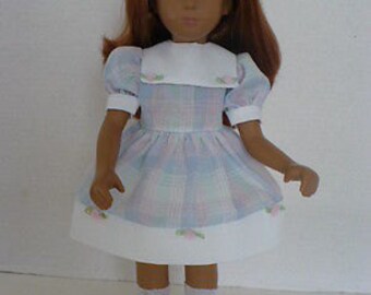 Sasha Pastel Plaid Dress Pattern