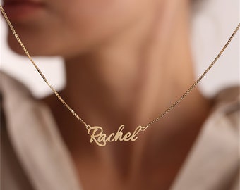 Custom Name Necklace,Cursive Name Necklace,Gold Name Necklace,Necklace for Women,Personalised Jewelry,Birthday Gift for Her,Mothers Day Gift
