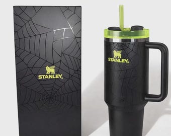 Stanley HALLOWEEN WEB GLOW H2.0 40oz Tumbler Limited Edition, New Sealed Box