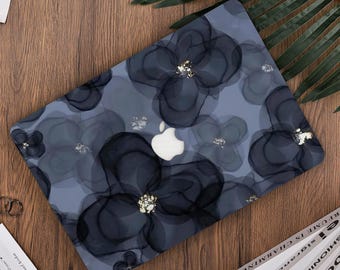The Night-Blooming Flower MacBook case for MacBook Air 15" 2025 2024, MacBook Pro 14" 2025 M5, Pro 16" 2024, Air 13" 2025, A3241, A3434